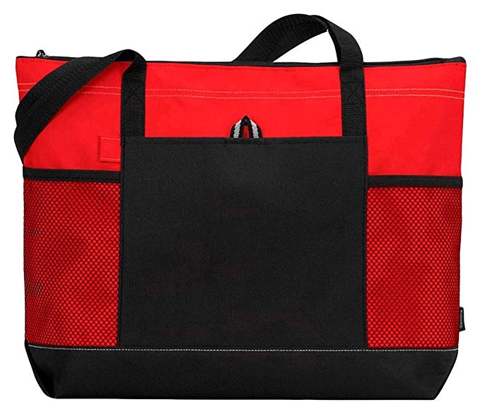 Compact Shoulder Tote Bag Unisex Ultralight Multipurpose With Zipper Non Toxic