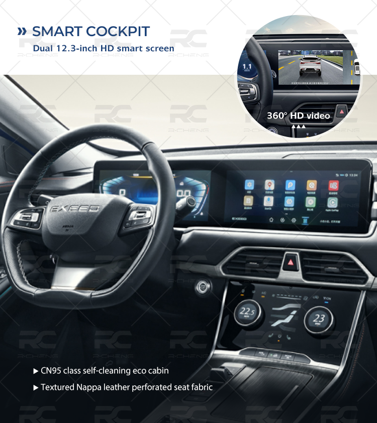 SMART COCKPIT Dual 12.3-inch HD smart screen