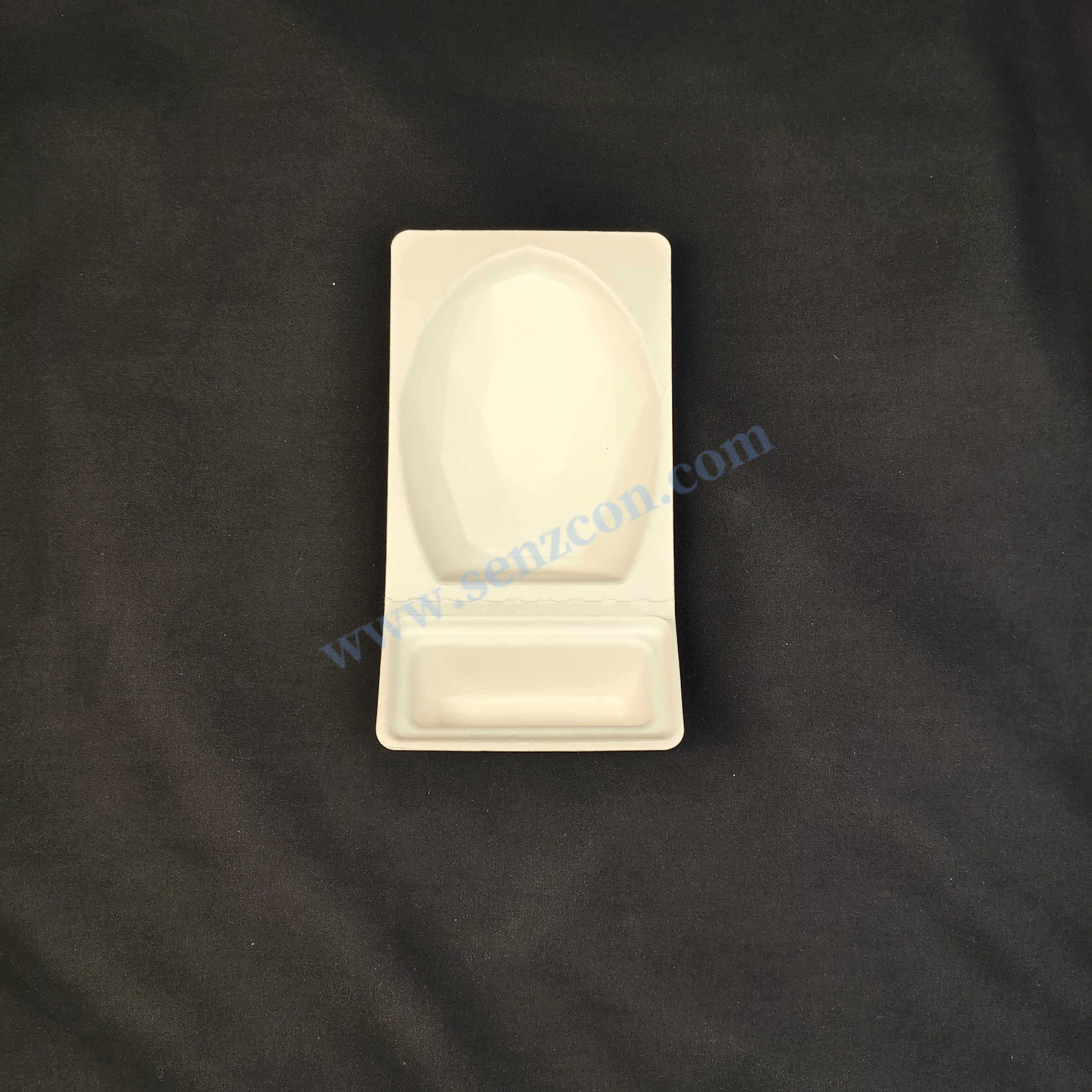 High-end crystal lamp pulp molding packaging bases: dry pressable, wet pressable, V-groove foldable, collision-proof, drop-resistant, eco-friendly and