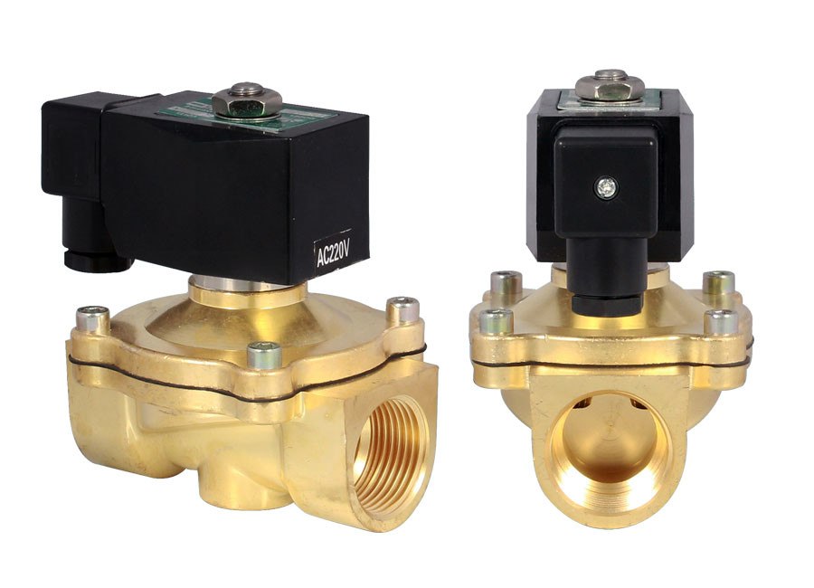 Direct Lifting Vacuum Solenoid Valve , Diaphragm Type Gravity Feed Solenoid Valve