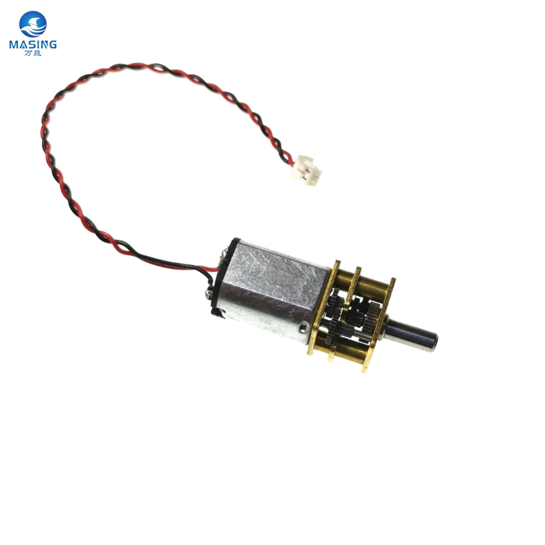 N20 N30 Customized 3v 6v Micro High Torque Gearbox Electric Motor Spur Brushed Dc Geared Motor