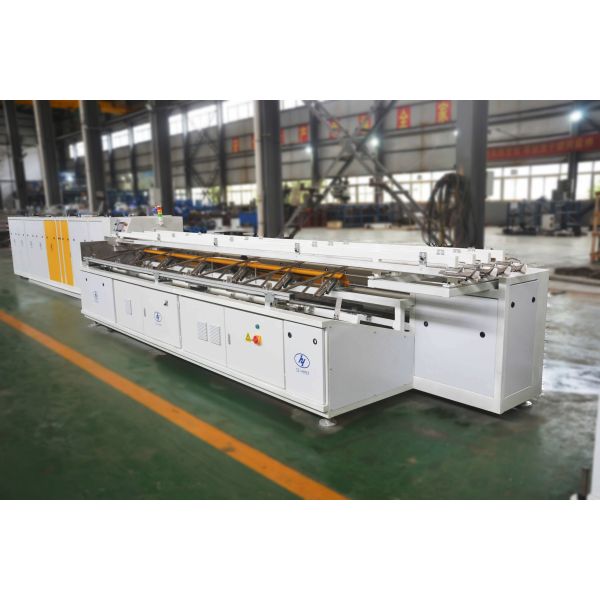 Shenzhen HYPET Popular PVC Wire Duct Cable Extrusion Machine With Punching Machine And Slotting Machine