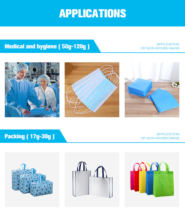 Agricultural PP Spunbond Nonwoven Fabric 165gsm Breathable