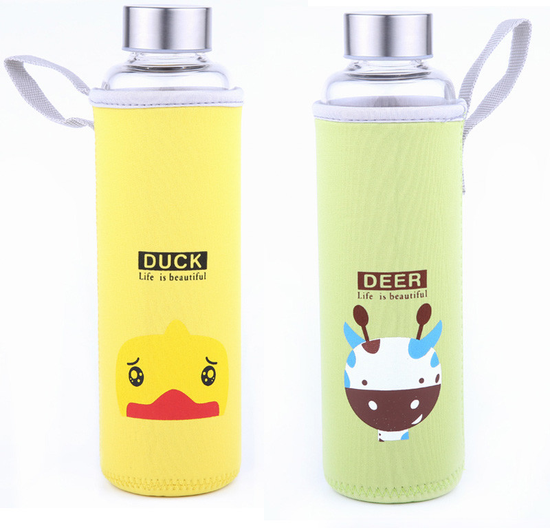 Insulated Reusable L6CM Neoprene Water Bottle Sleeve