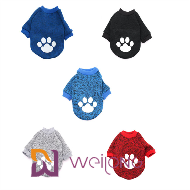 Heather Dog Warm Sweater Kweilong Cat Sweaters For Cats Pet Tee