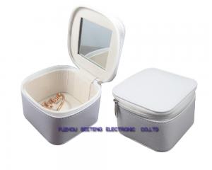 Buy cheap High end and elegant PU leather jewelry box for wholesale from manufacturer product