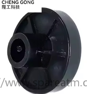 55-100126-000A Diebold 368/378 UTFL Belt Drive Black Wheel Parts For ATM Machines Model