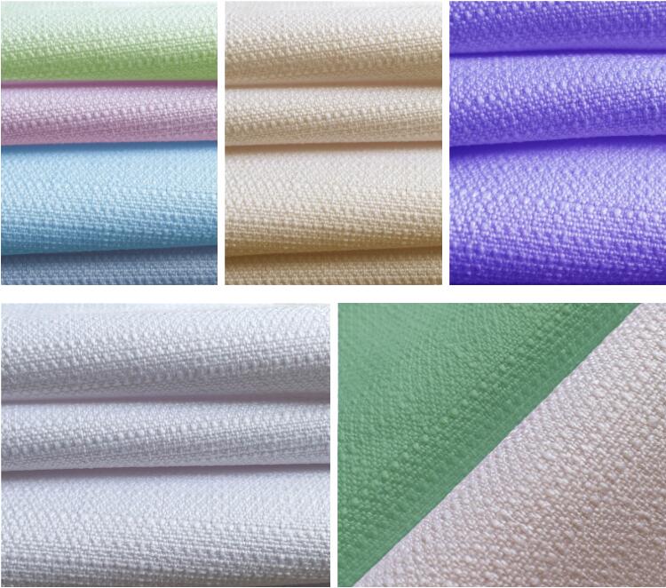 Memory Polyester Tablecloth Sofa Fabric 300D Solid Min Matt Fabric with Width 57/58