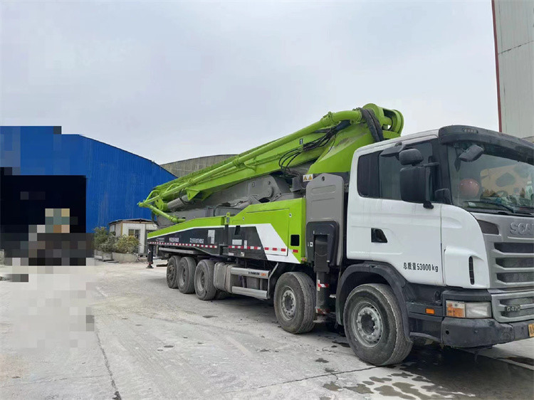 Zlj5336thb47 50m 4 Boom Mercedes Concrete Pump S Valve 45 Meters