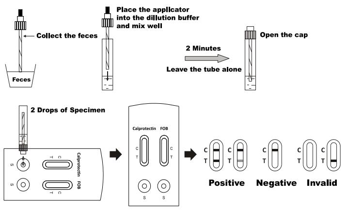 Citest Fast LF Reader Sensitive Accurate Calprotectin FOB Rapid Test Reader