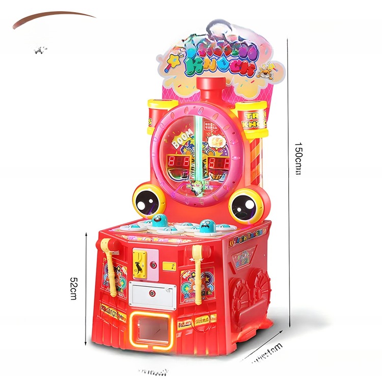 Dreamland Coin Operated Double Hammer Arcade Game Machine CE Certificate