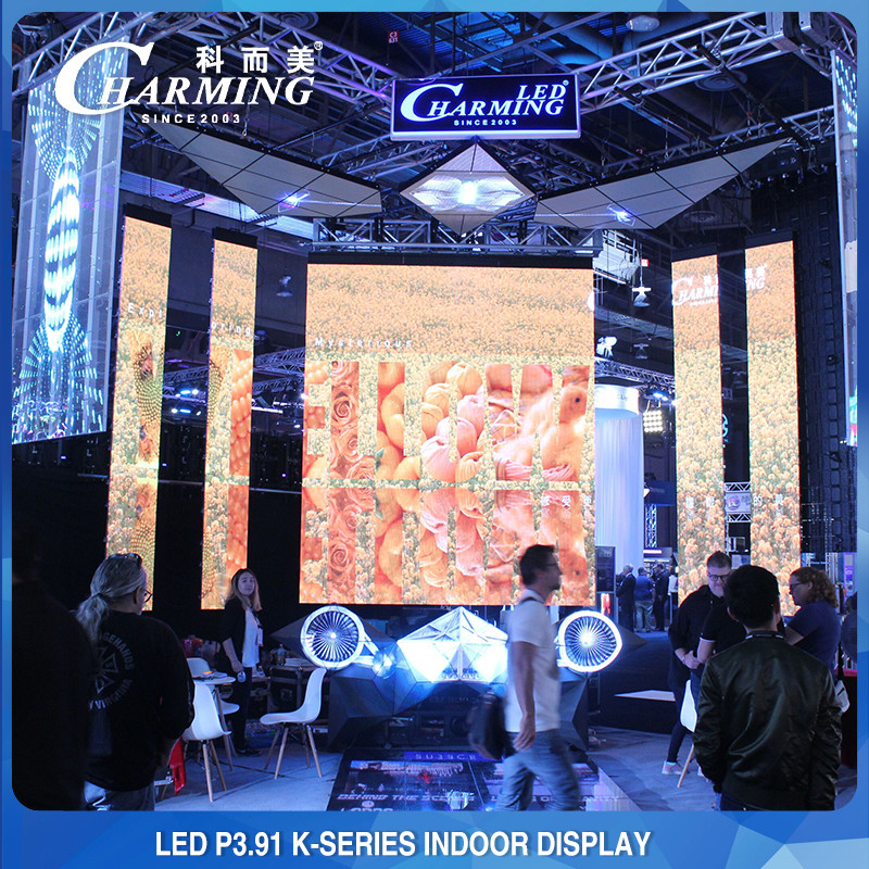 Outdoor P3.91 High Resolution LED Display Screen Panel 12Bit Front Maintenance