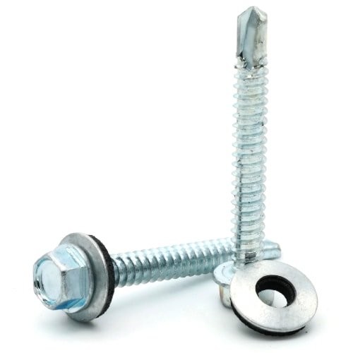 SS Galvanized Outdoor Screws Roofing 5.5x55mm With EPDM Rubber
