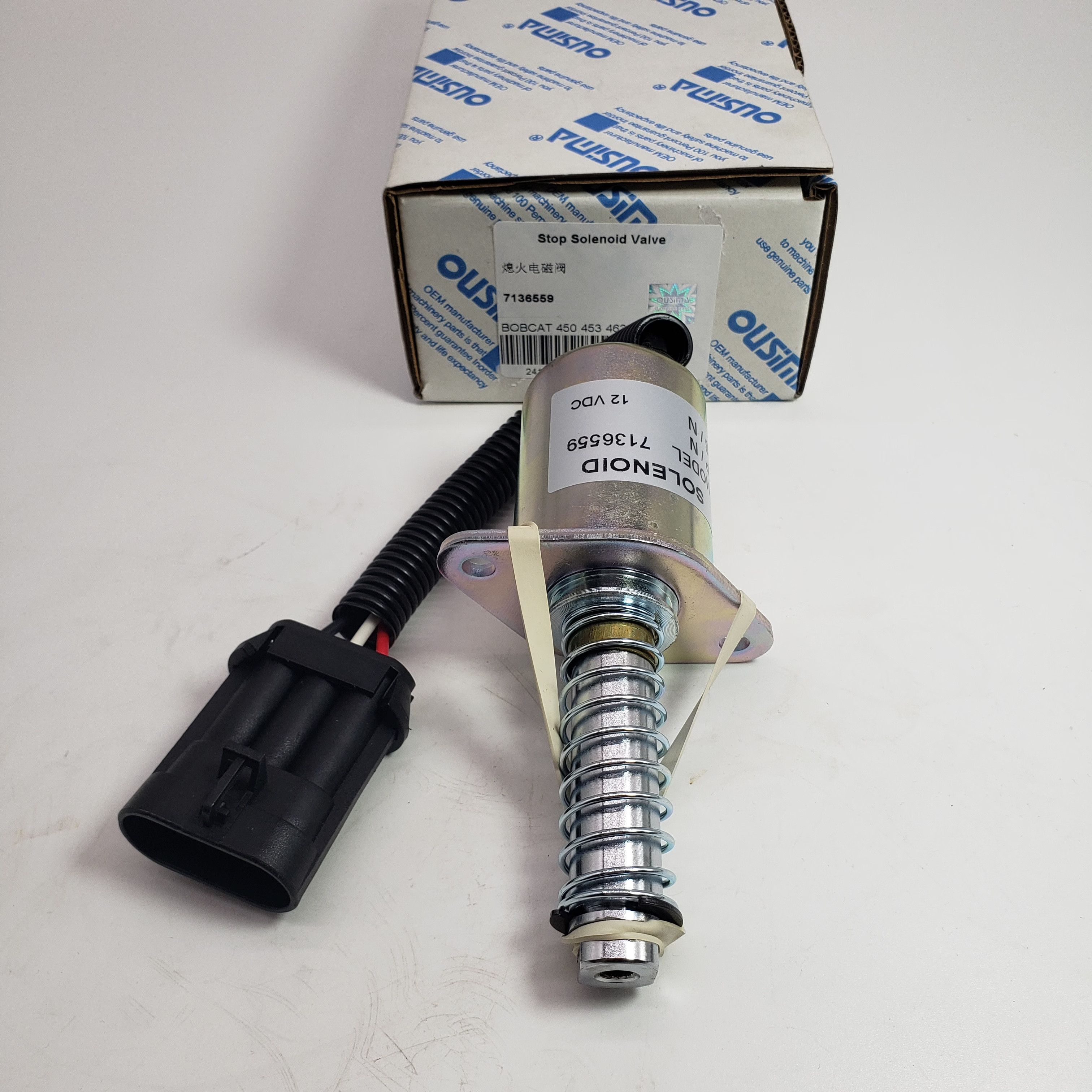 Solenoid Assembly 7136559 For Bobcat 753 873 S650