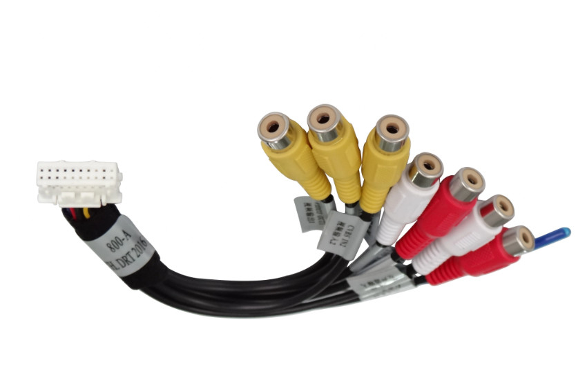 TUV Custom or Wholesale Wire Harness Adapter Round Electrical For Stereo CD Player