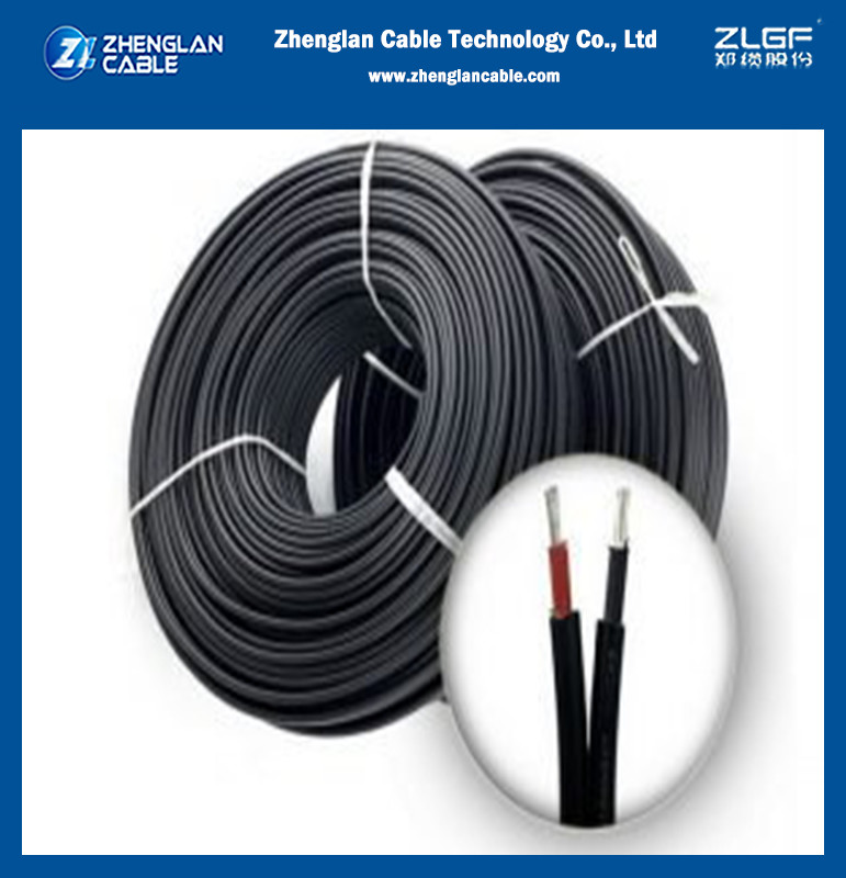 6mm2 PV DC Solar Cable Black For Solar Panels Connection 1.5KV DC H1Z2Z2-k H1z2z2k 6mm
