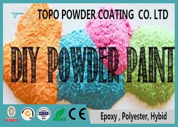RAL1037 Sun Yellow Polyester Powder Coating Heat Resistant Powder Coat For Steel