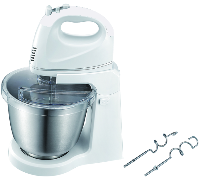HM502 hand mixer & beater with plastic or stainless steel bowl
