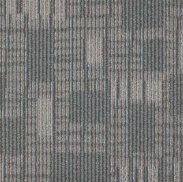 Rubber Carpet Flooring Multi - Level Loop 100% Solution Dyed Color