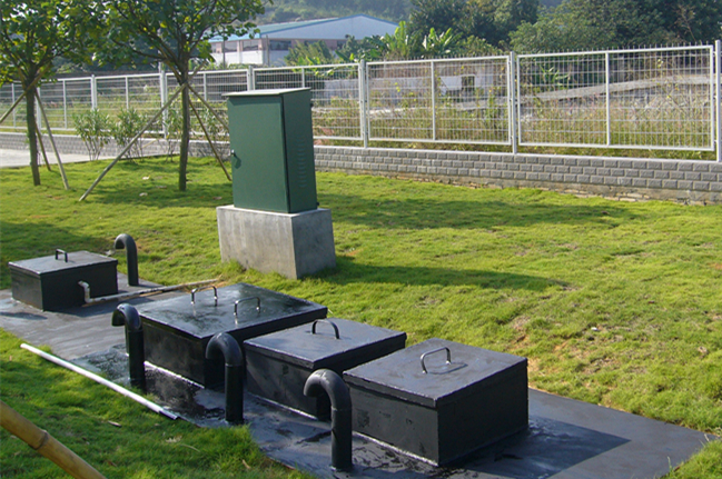 2000L/Hour MBR Integrated Sewage Treatment Equipment with Customized Color Technology