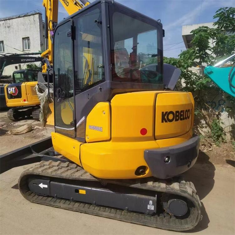 5500KG Kobelco SK55SR Second Hand Excavator with Original Hydraulic Pump at Affordable