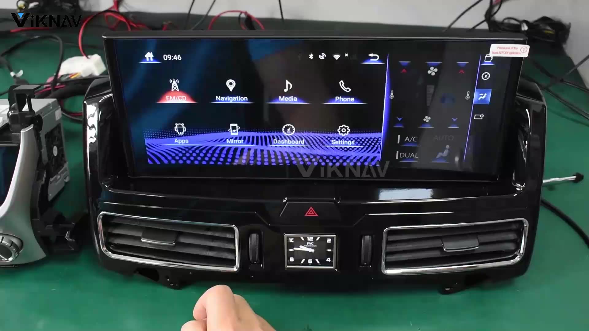 12.3 Inch Touch Sreen Stereo For 20016-2020 Toyota CRUISER LC200 GPS Navigation Multimedia Player Wireless Carplay BT 4G