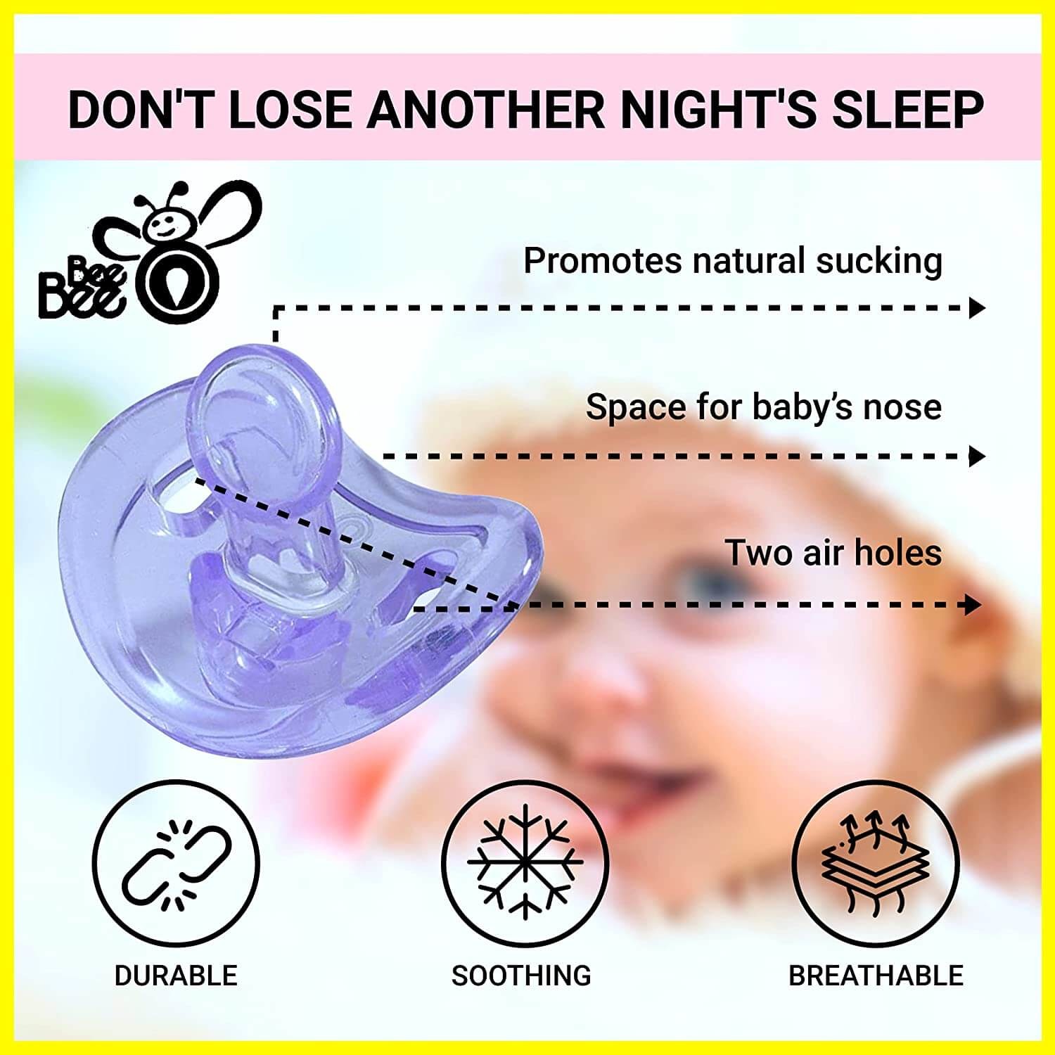 Baby Food Grade Silicone Daily And Night Pacifier Super Soft Liquid Silicone Mother Baby Pacifier