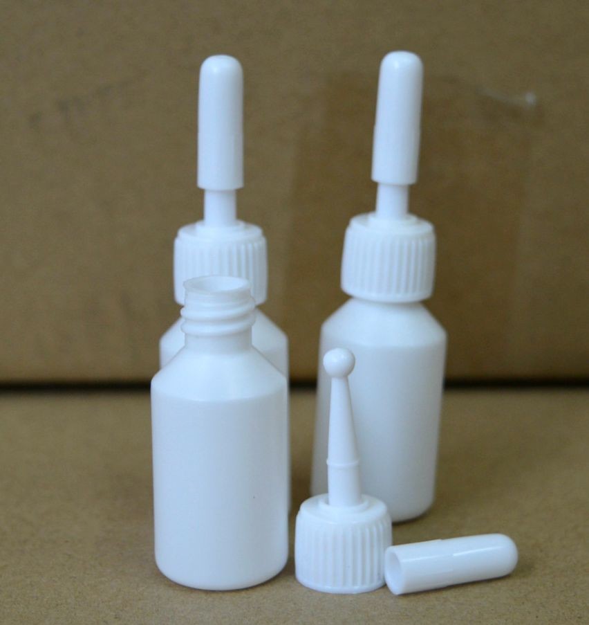 PE 10ml Ophthalmic bottles in white color