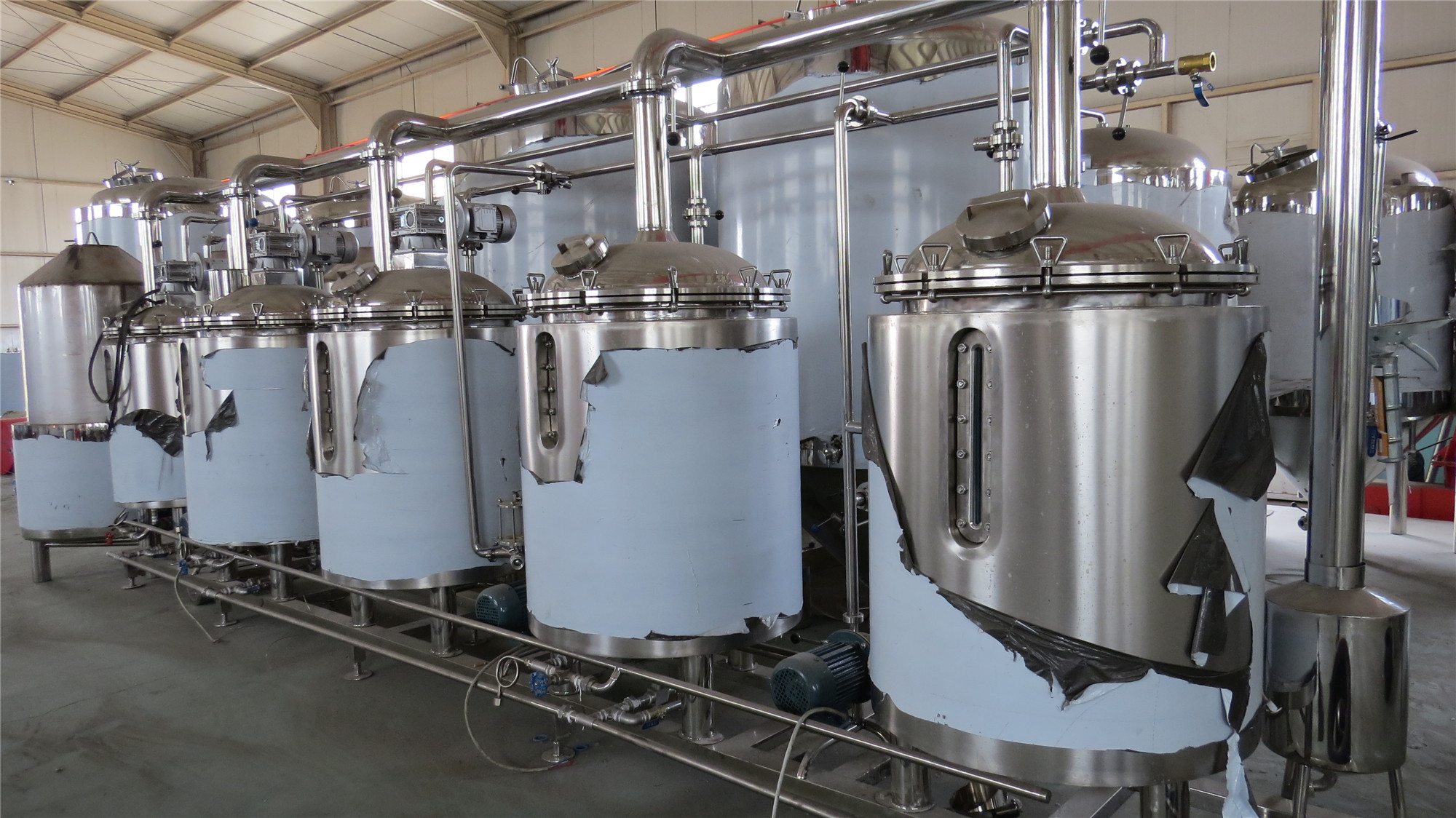 500L stainless steel SUS304 mini brewery machine craft beer brewing systems for restaurant hotel microbrewery