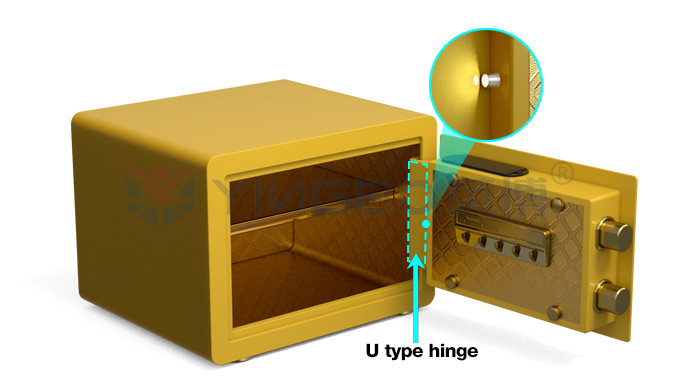 11kg Dual Alarm Home Safe Box Electronic Lock With Glossy Surface Tratement