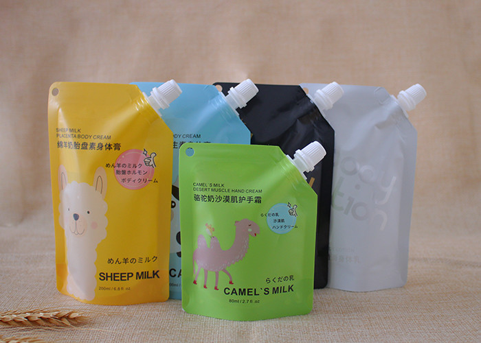 100ml Drink Beverage Liquid Spout Bags Digital Printing