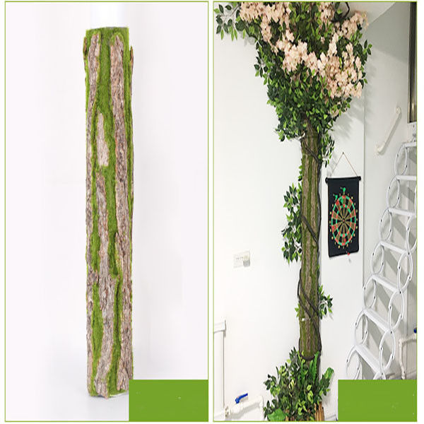 Real Touch Dired Flower Artificial Vertical Garden Tree Bark Natural Colour