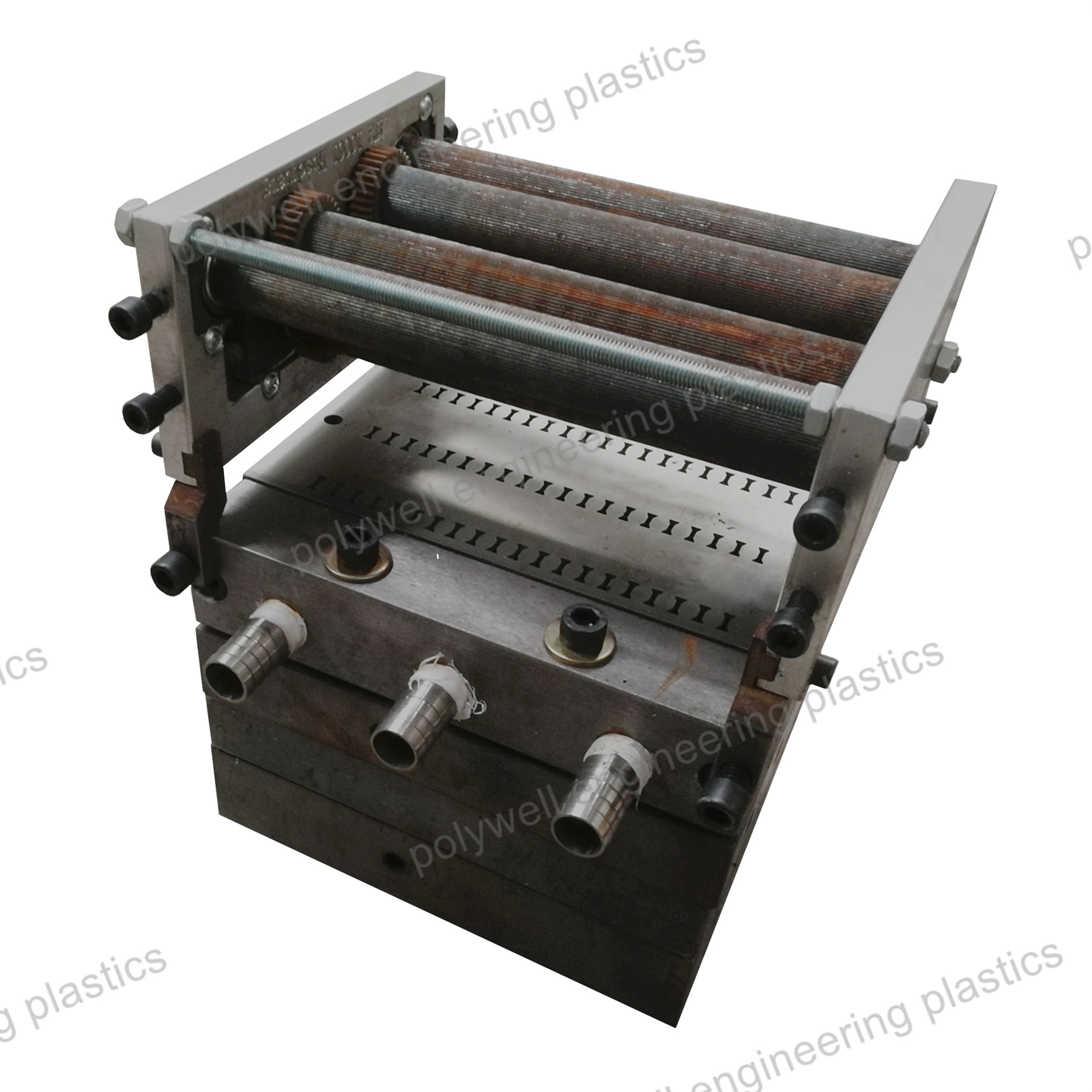 Plastic Injection Moulding Die For The Production Of PA66 Thermal Break Strip, Mold Used In Polymer Extrusion Machine