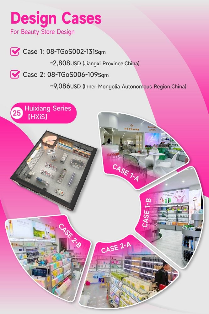 25-HXiS Beauty Store Design With Enjoyment Series