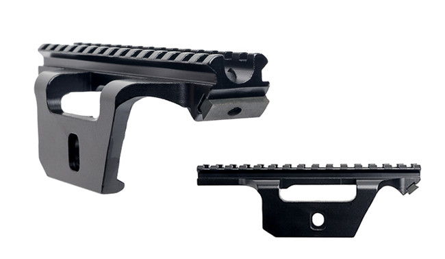 Aluminum Tactical Vertical Fore Grip with Retractable Bipod and Picattinny Weaver Rail