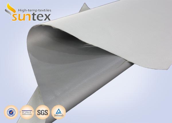 550 Degree silicone coated fiberglass fabric High Temperature Resistance Fire