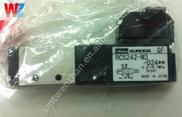 SMT Pick And Place Machine Parts Solenoid Valve J6702049A RCS242-M3-D24