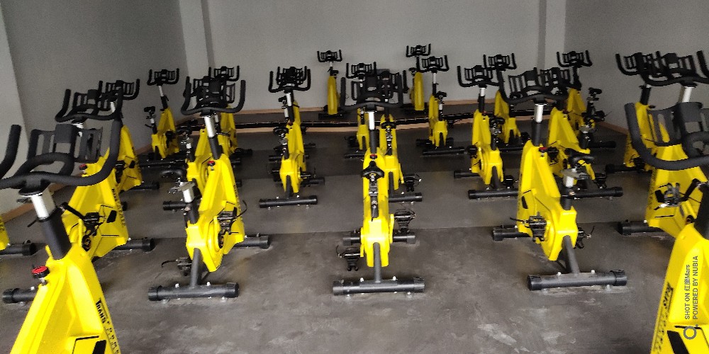Commercial Cardio Training Machine 13kg Flywheel Indoor Bike Spinning