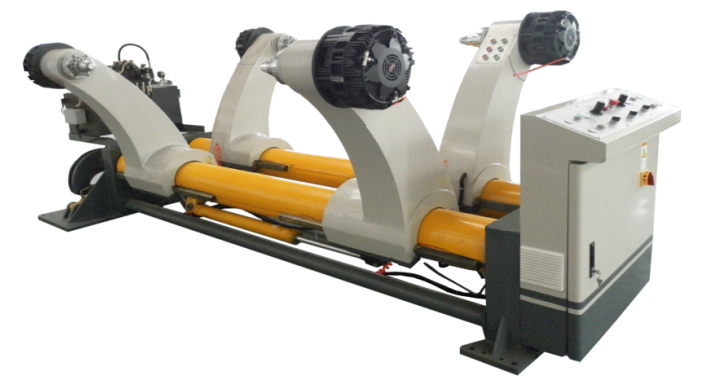 Food Grade 2 Ply Corrugated Cardboard Carton Box Production Line Single Facer Machine