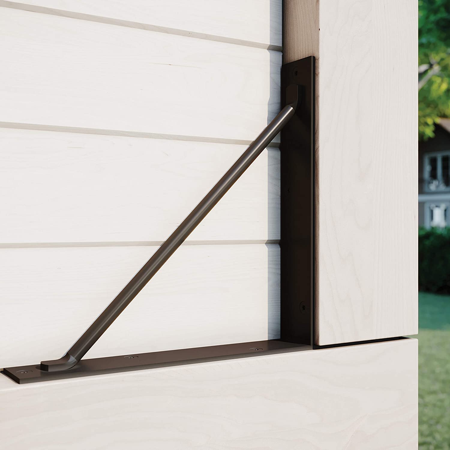 Adjustable Door Frame Kit for Wooden Doors 12.3 x 14.5 x 11.9inch Wooden Door Bracket
