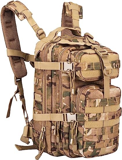 Small 30L Rucksack Military Tactical Backpack Outdoors Bug Out Bag Packable Backpack Lightweight Casual Daypack