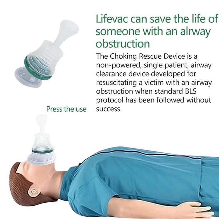 Breathing Trainer Asphyxiation Emergency Rescue Mask Artificial Heart And Lung Capacity