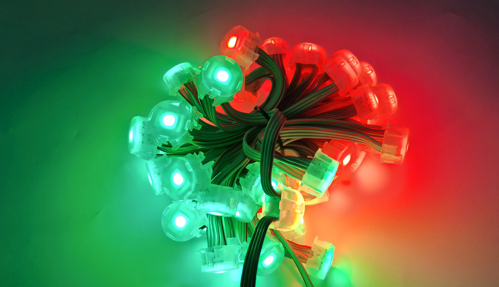 Wholesale LED Christmas decorative fairy lights series connected to outdoor waterproof curtain string light