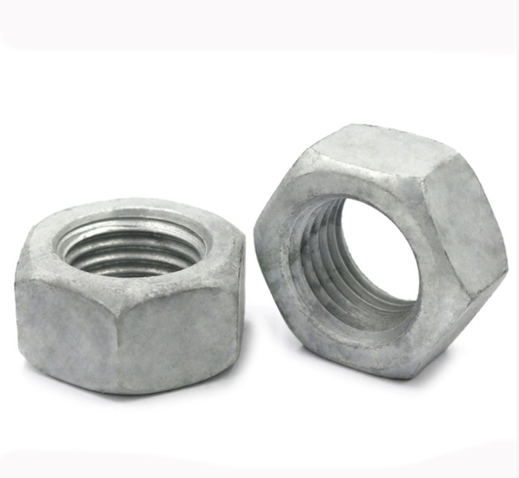 GB52 Hot Dip Galvanized Hexagon HDG Nuts M2 - M64 Size