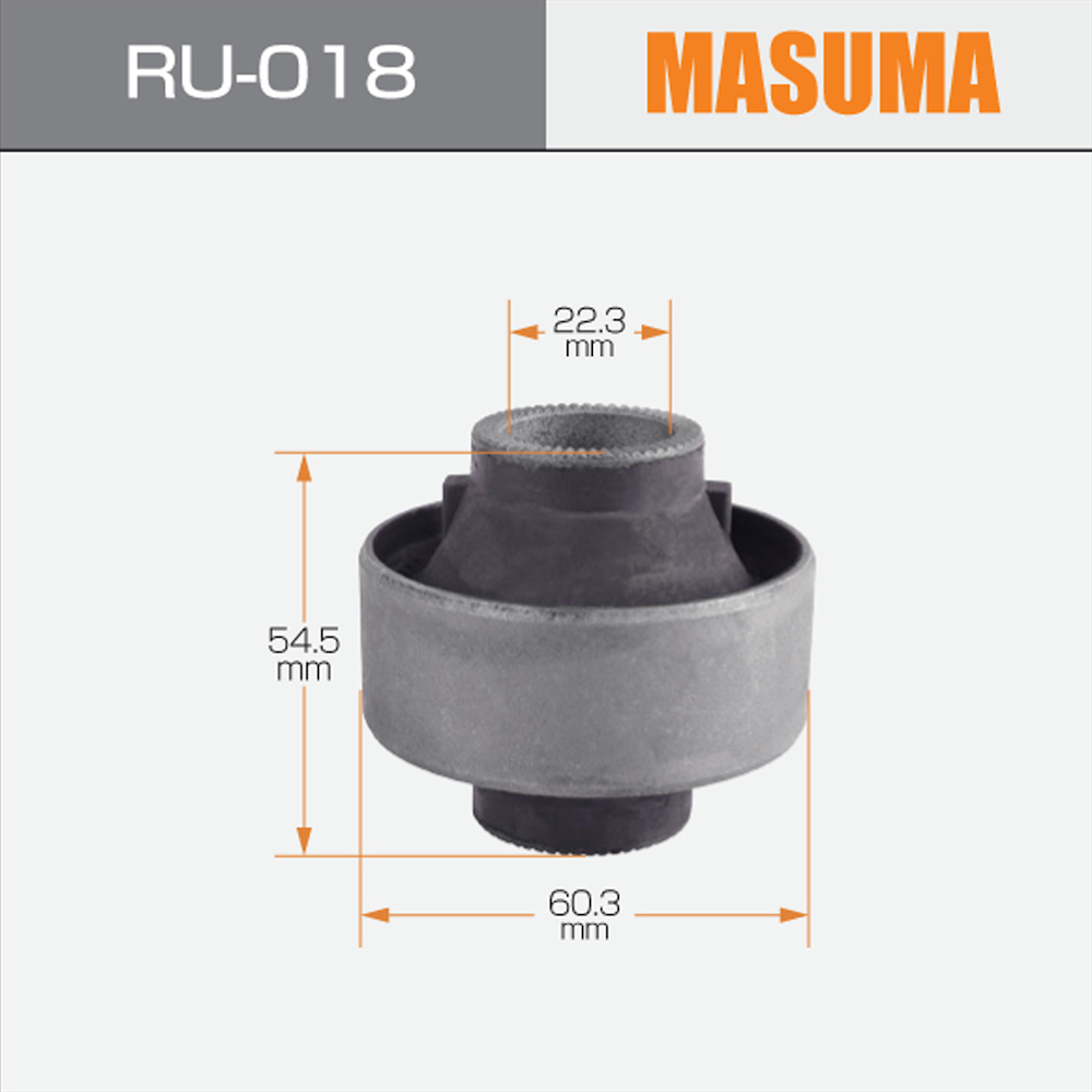 MASUMA KHGNC22 N Auto Supporting System Connector Bushing for TOYOTA CALDINA AT191G