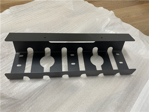 Single Tier Black Oval 3-Hole Adjustable Wire Storage Rack for Under Table Efficiency