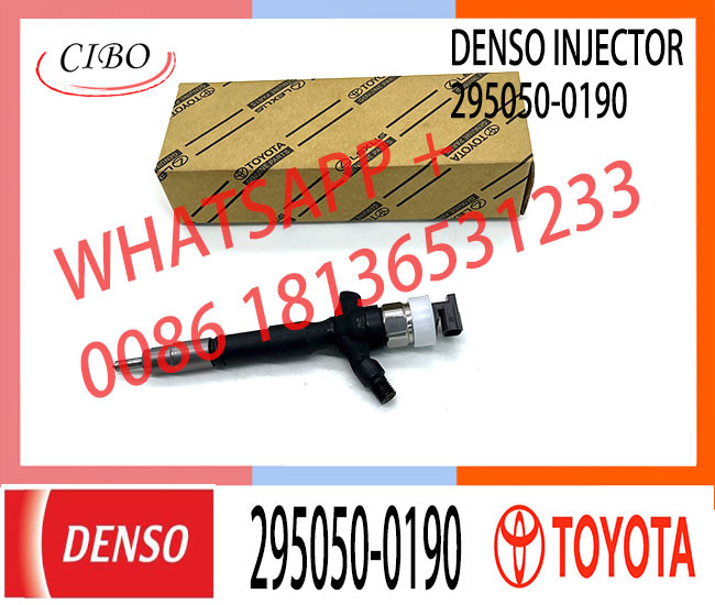 Diesel Common Rail Injector 23670-0L110 23670-0L100 23670-30420 295050-0530 295050-0190 For Toyota Hilux 3.0L D4D 1KD 2K