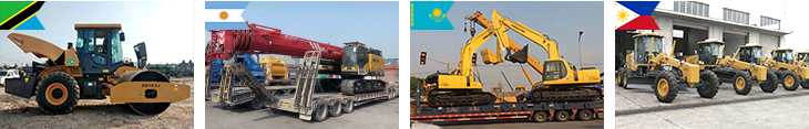 Excavator, loader, roller transport case