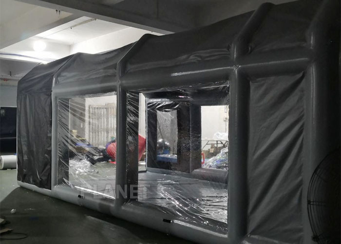 Water Proof Inflatable Spray Booth Airtight Frame Mobile Car Tent