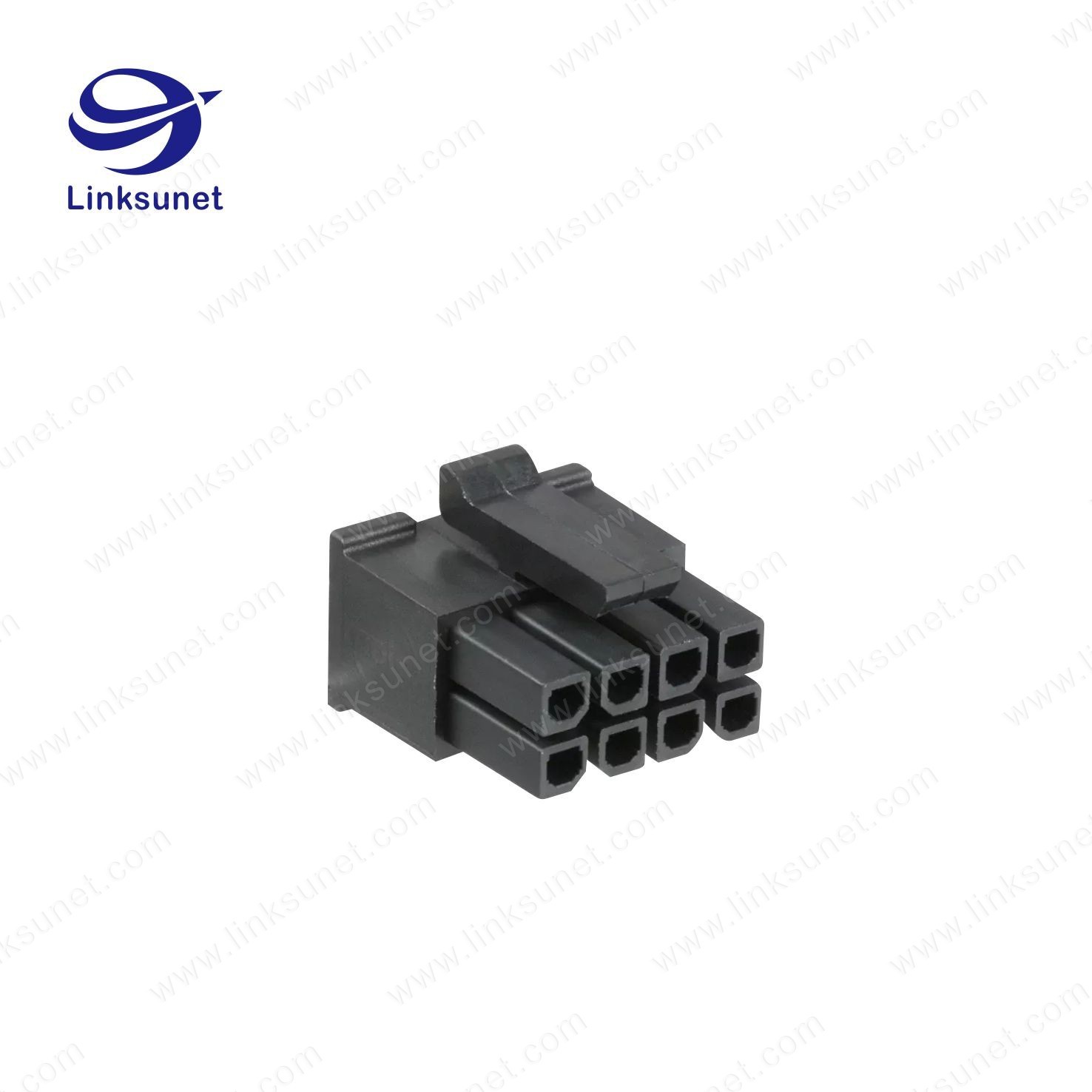 Male Female Wire Connectors 43020 - 0600 MOLEX Micro Fit Connector With Panel Mount Ears